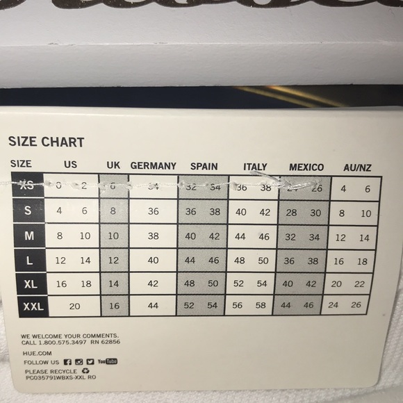 HUE Original Denim Leggings Essential Jeggings Stretch Mid-Rise In White BNWT - Picture 14 of 15